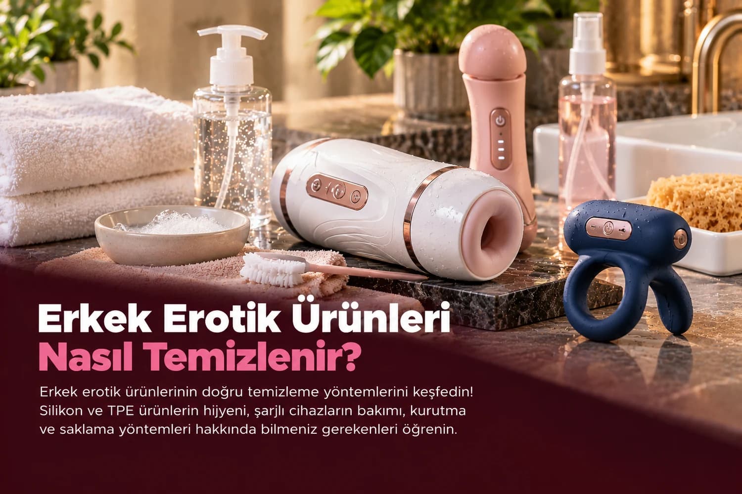 How to Clean Men's Adult Toys?