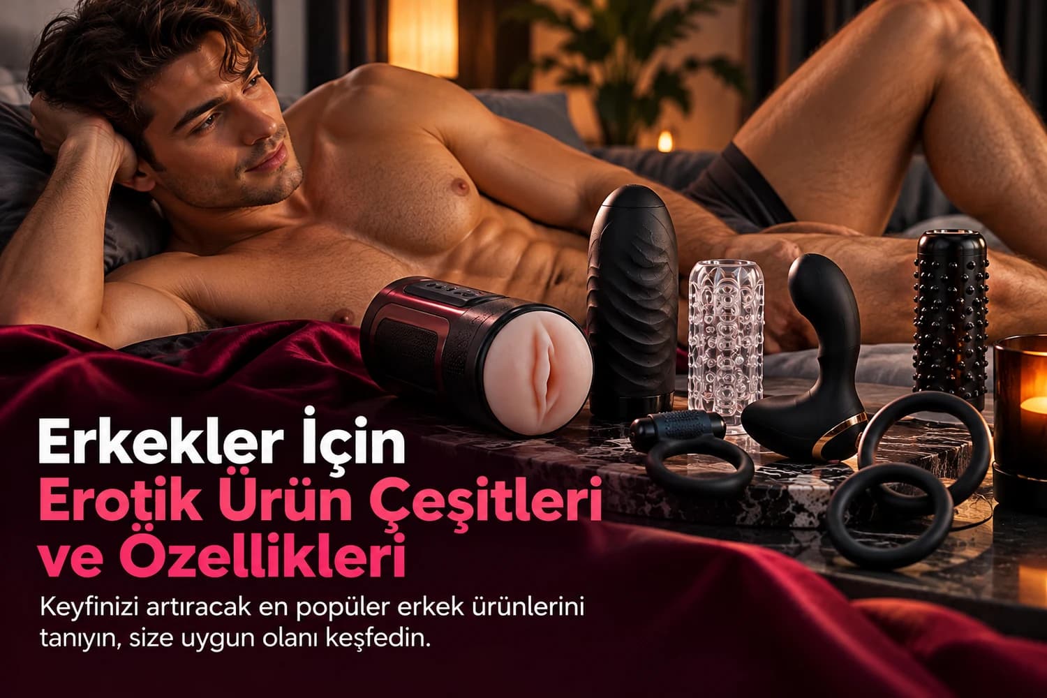 Erkekler İçin Erotik Ürün Çeşitleri