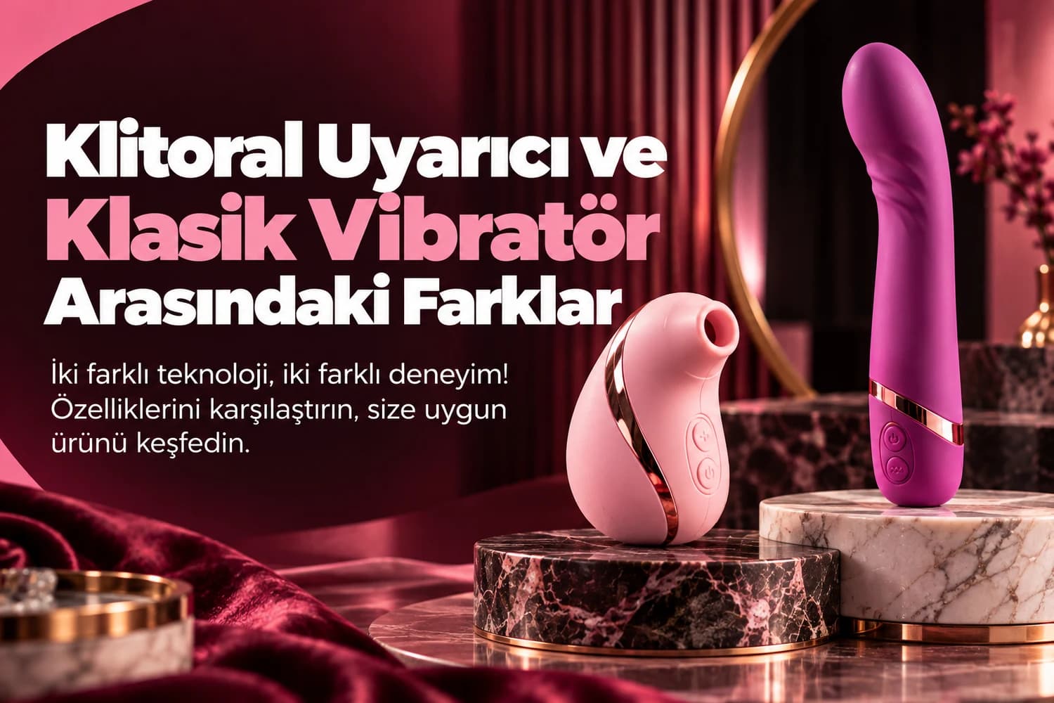 Differences Between Clitoral Stimulators and Classic Vibrators