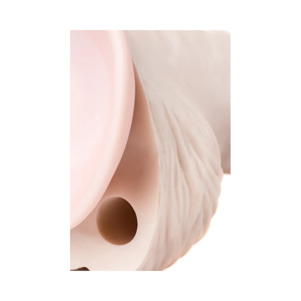 LoveToy Realistik Dev Dildo, TPE, Ten Rengi, 26 cm thumbnail 7