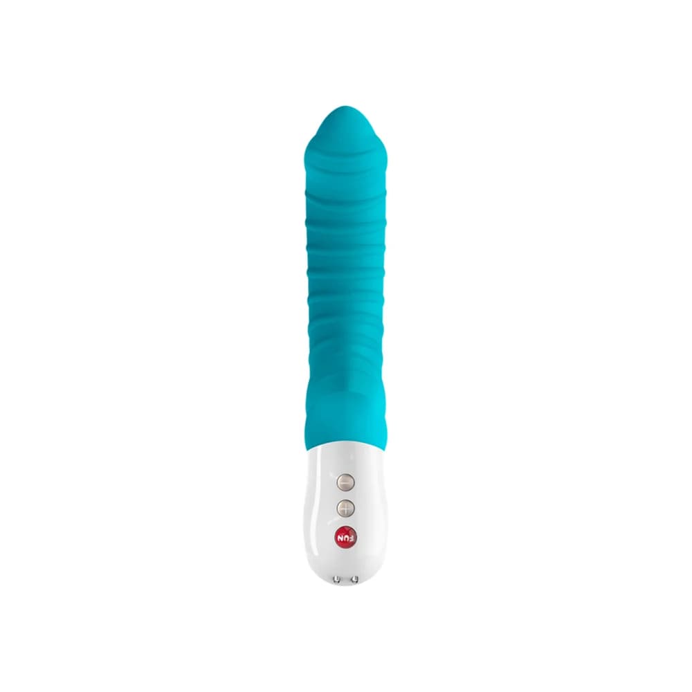 Fun Factory Tiger G5 Tıbbi Silikon 23 cm Cam Göbeği Deluxe Vibratör thumbnail 2