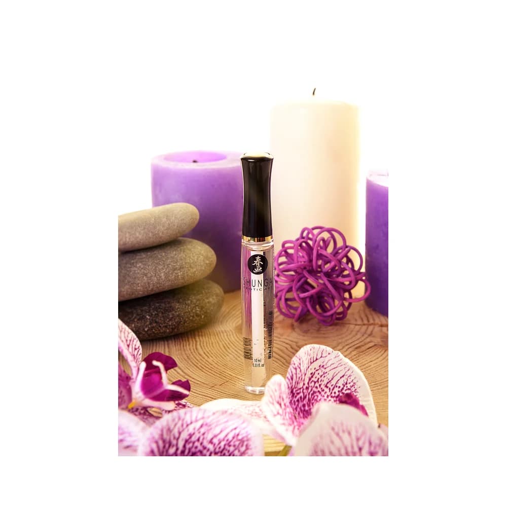 Shunga Divine Pleasure Buz ve Ateş Etkili Oral Haz Arttırıcı Dudak Parlatıcısı 10 ml thumbnail 10