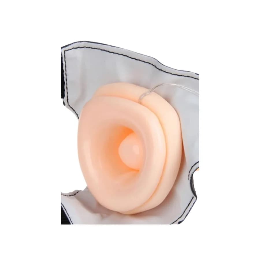 Kumandalı ve Titreşimli Ayarlanabilir Kemerli Giyilebilir Strap-On Dildo Seti thumbnail 7