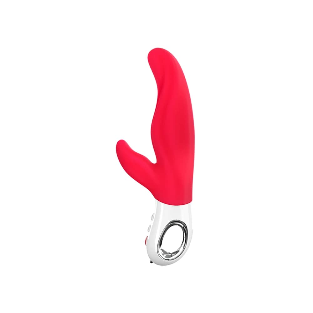 Fun Factory Lady Bi Çift Etkili Silikon Vibratör Kırmızı 22 cm thumbnail 2