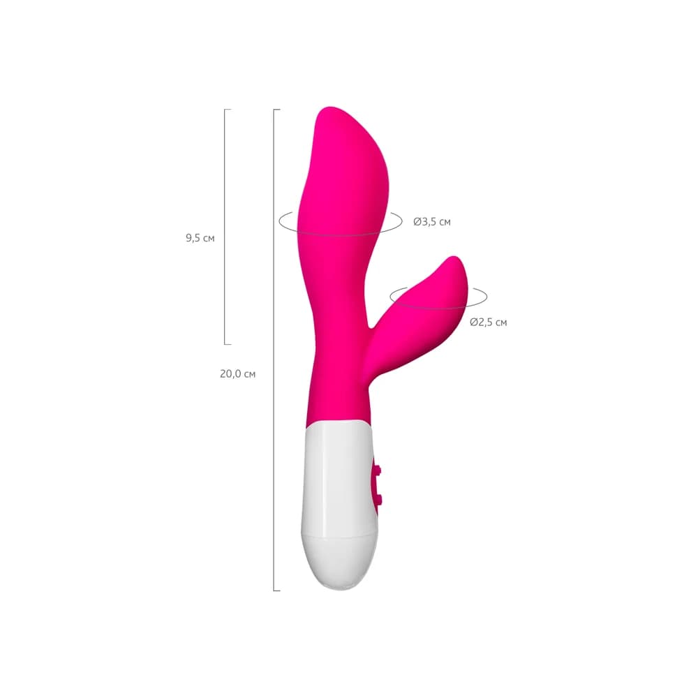 A-Toys by TOYFA Lilu Çift Motorlu Silikon Klitoral Uyarıcı Vibratör - Pembe thumbnail 6