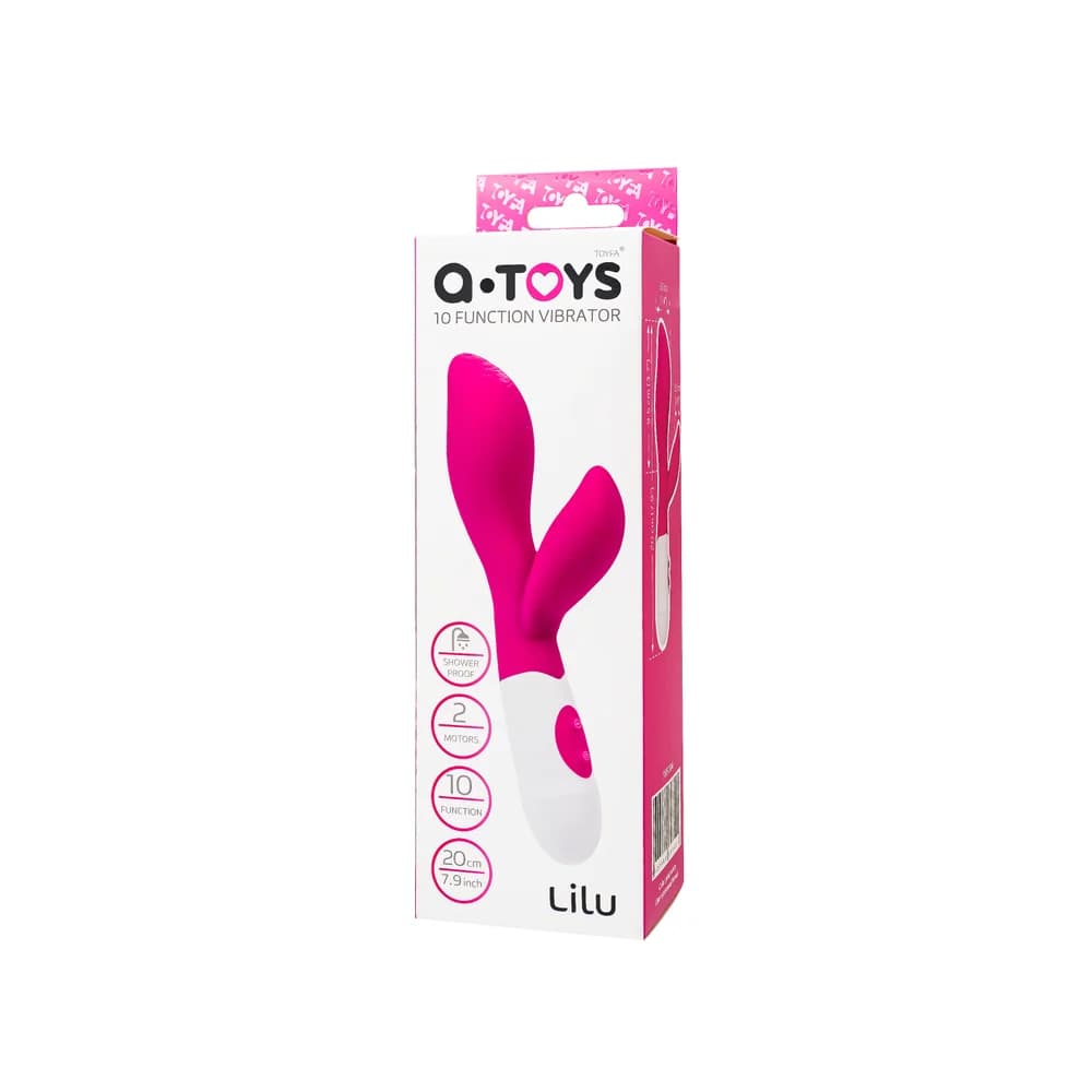 A-Toys by TOYFA Lilu Çift Motorlu Silikon Klitoral Uyarıcı Vibratör - Pembe thumbnail 7
