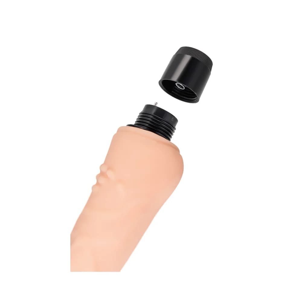 A-Toys by TOYFA Stim Realistik Vibratör, TPE, Ten Rengi, 19.2 cm thumbnail 6