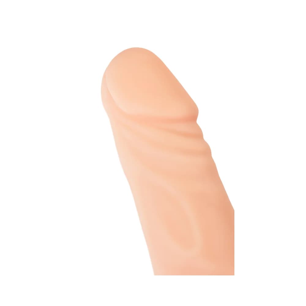 A-Toys by TOYFA Stim Realistik Vibratör, TPE, Ten Rengi, 19.2 cm thumbnail 7