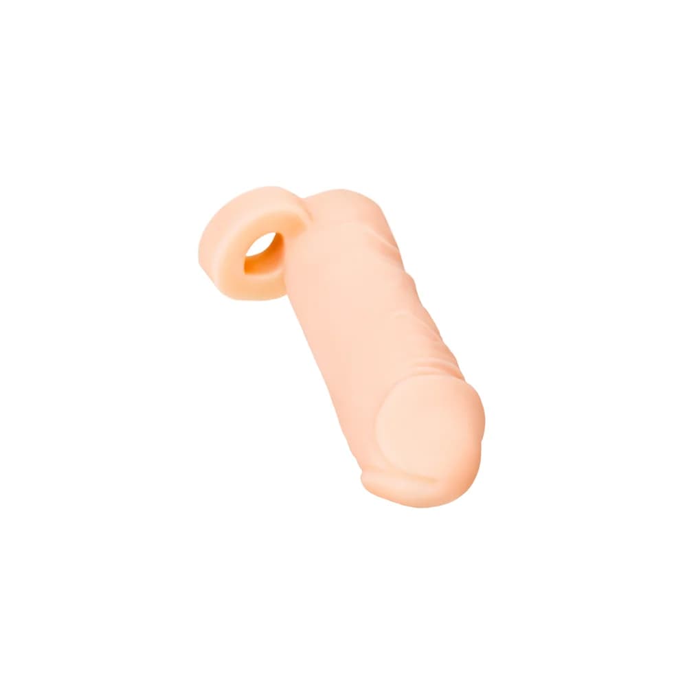 XLover by TOYFA Gerçekçi Dokulu 16 cm Uzatıcı ve Kalınlaştırıcı Penis Kılıfı thumbnail 5