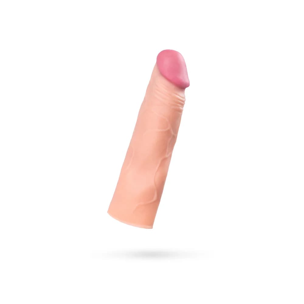 A-Toys by TOYFA SoftSkin 16,5 cm Ten Rengi Penis Kılıfı ve Uzatıcı