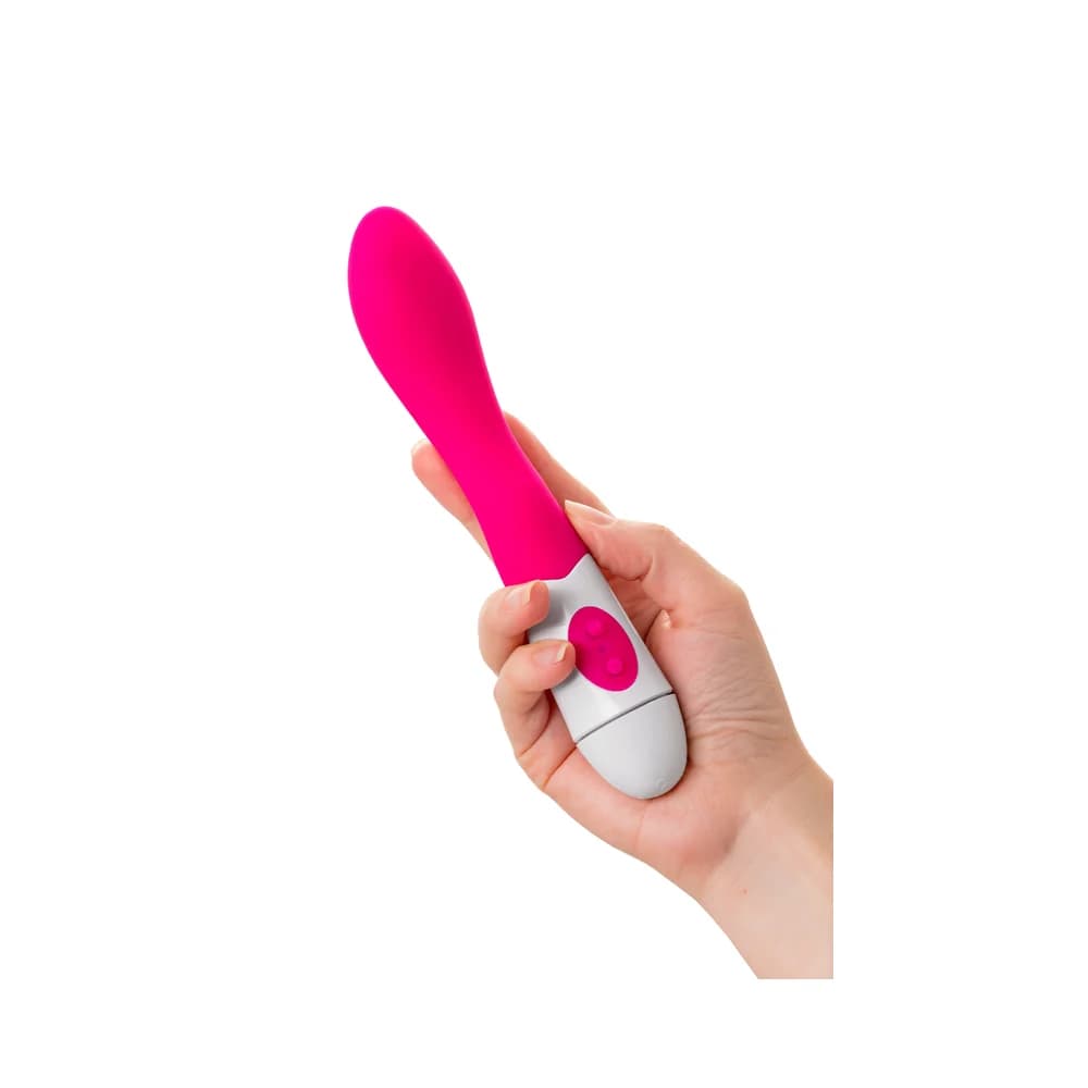 A-Toys by TOYFA Kari 10 Fonksiyonlu Silikon G Noktası Vibratörü - Pembe thumbnail 5