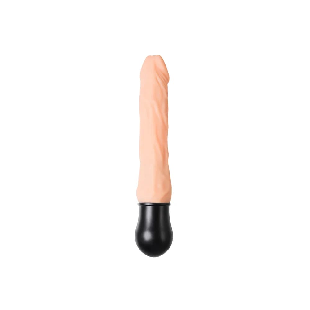 A-Toys by TOYFA 25 cm Isıtmalı Realistik Vibratör Ten Rengi TPE thumbnail 4