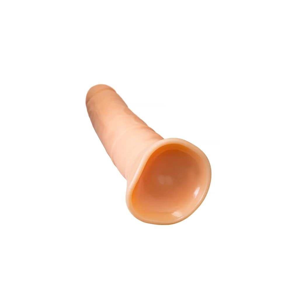 A-Toys by TOYFA Krip Gerçekçi TPE Dildo - 18 cm Ten Rengi thumbnail 4