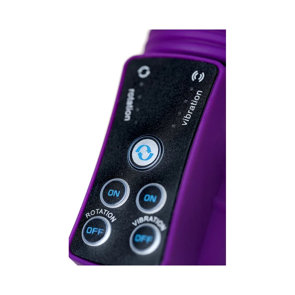 A-Toys by TOYFA High-Tech Rotasyonlu ve Klitoral Uyarıcı Mor Vibratör 23 cm thumbnail 12