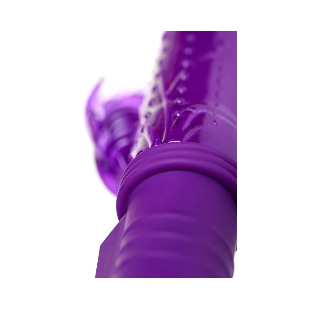 A-Toys by TOYFA High-Tech Rotasyonlu ve Klitoral Uyarıcı Mor Vibratör 23 cm thumbnail 14
