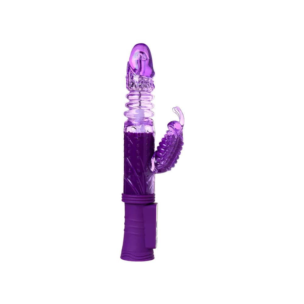 A-Toys by TOYFA High-Tech Rotasyonlu ve Klitoral Uyarıcı Mor Vibratör 23 cm thumbnail 5