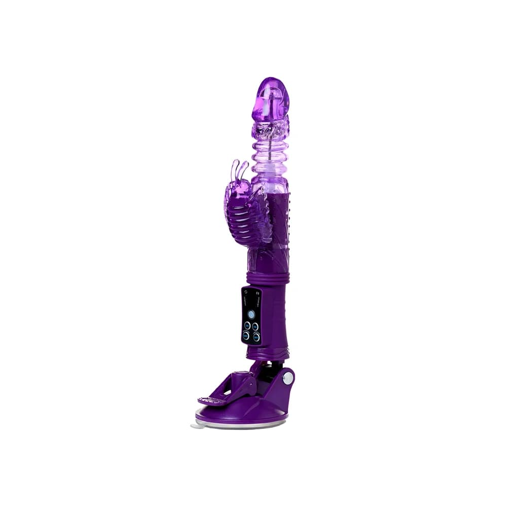 A-Toys by TOYFA High-Tech Rotasyonlu ve Klitoral Uyarıcı Mor Vibratör 23 cm thumbnail 8
