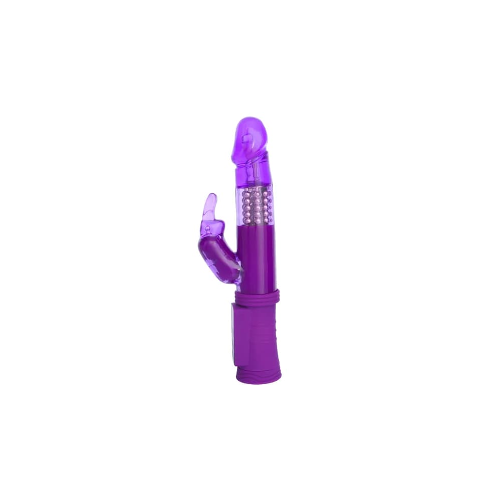 A-Toys by TOYFA Mor Klitoral Uyarıcı Vibratör, 22 cm, TPR Malzeme