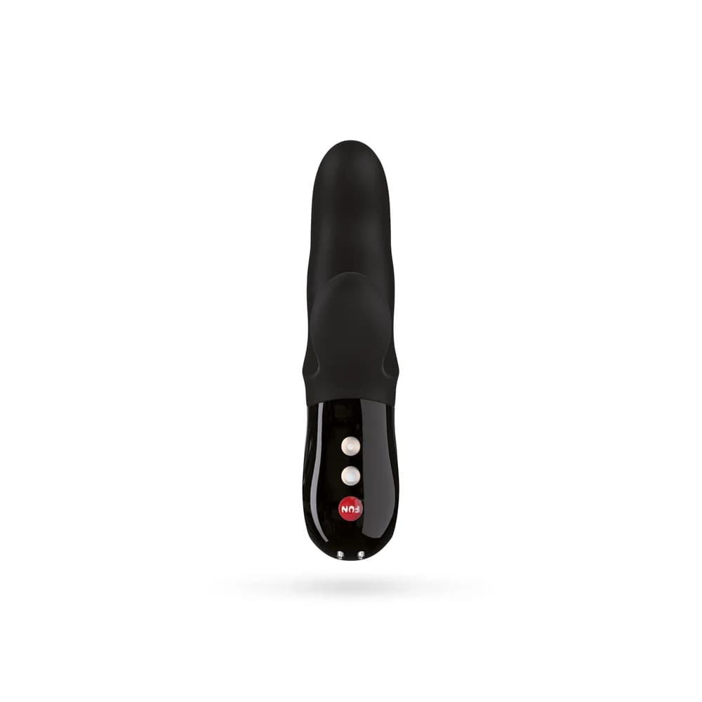 Fun Factory Miss Bi Çift Etkili Klitoral Uyarıcılı Silikon Vibratör Siyah 17 cm thumbnail 2