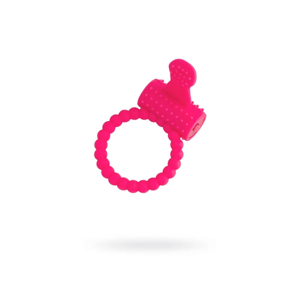 A-Toys by TOYFA Cion Silikon Titreşimli Penis Halkası - Pembe
