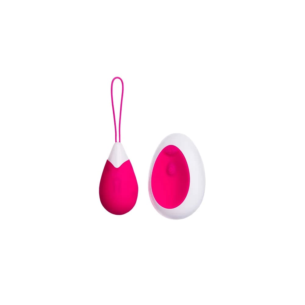 A-Toys by TOYFA Eggo Uzaktan Kumandalı Damla Mini Vibratör Pembe 6 cm thumbnail 2