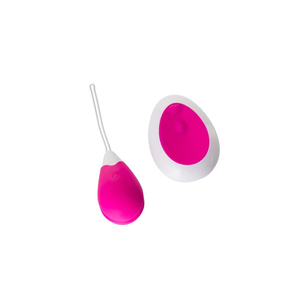A-Toys by TOYFA Eggo Uzaktan Kumandalı Damla Mini Vibratör Pembe 6 cm thumbnail 3