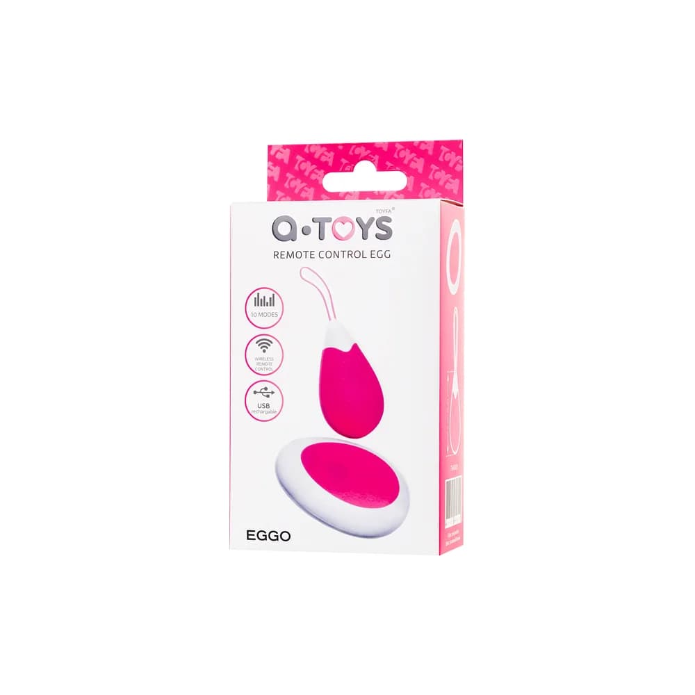 A-Toys by TOYFA Eggo Uzaktan Kumandalı Damla Mini Vibratör Pembe 6 cm thumbnail 5