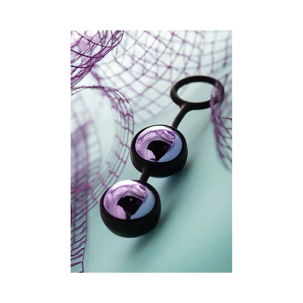 A-Toys by TOYFA Raspy Kegel Egzersiz Vajinal Topu Mor 14 cm thumbnail 9