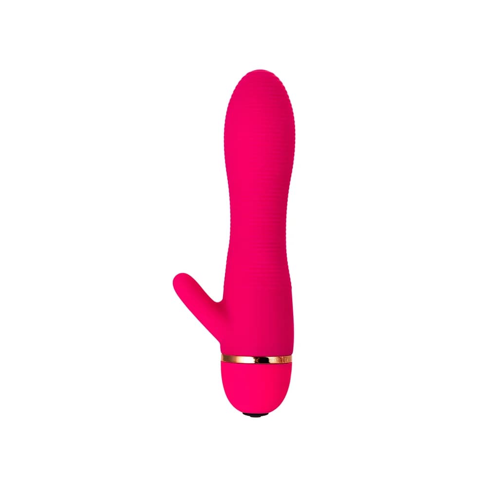 A-Toys by TOYFA 15 cm Pembe Kadifemsi Silikon Klitoral Uyarıcı Vibratör thumbnail 3