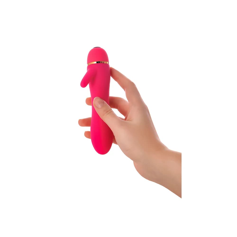 A-Toys by TOYFA 15 cm Pembe Kadifemsi Silikon Klitoral Uyarıcı Vibratör thumbnail 7