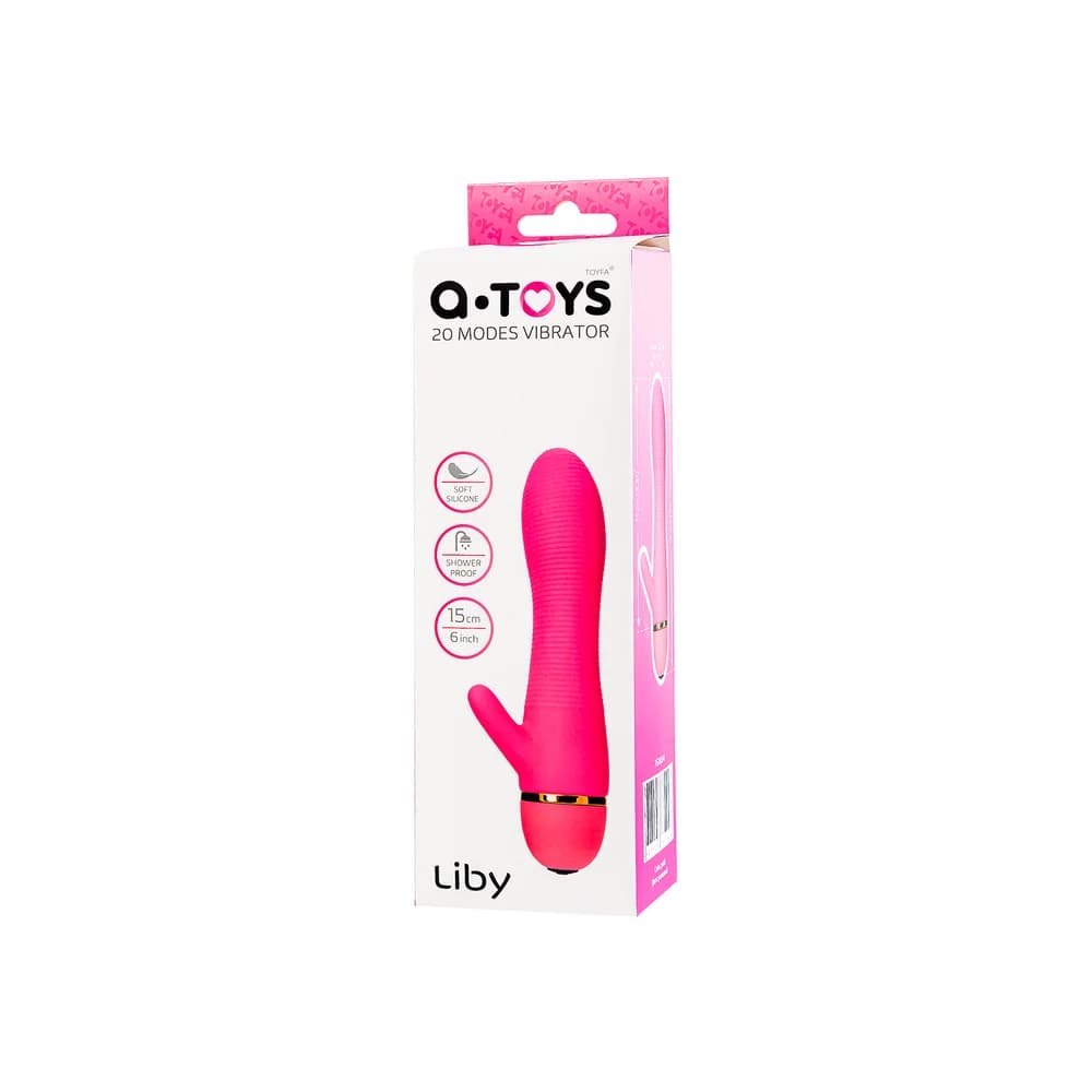 A-Toys by TOYFA 15 cm Pembe Kadifemsi Silikon Klitoral Uyarıcı Vibratör thumbnail 8