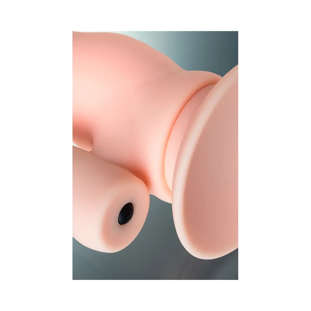 A-Toys by TOYFA Twint Çift Başlıklı Gerçekçi Silikon Yapay Penis 19,5 cm Çıplak thumbnail 11