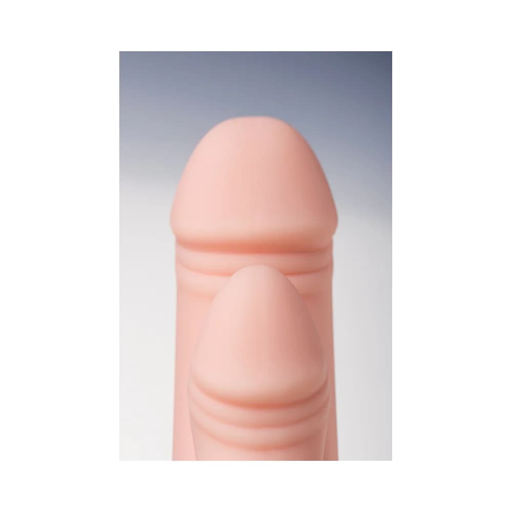 A-Toys by TOYFA Twint Çift Başlıklı Gerçekçi Silikon Yapay Penis 19,5 cm Çıplak thumbnail 12