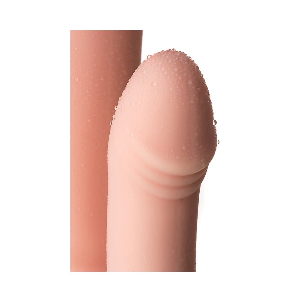A-Toys by TOYFA Twint Çift Başlıklı Gerçekçi Silikon Yapay Penis 19,5 cm Çıplak thumbnail 10