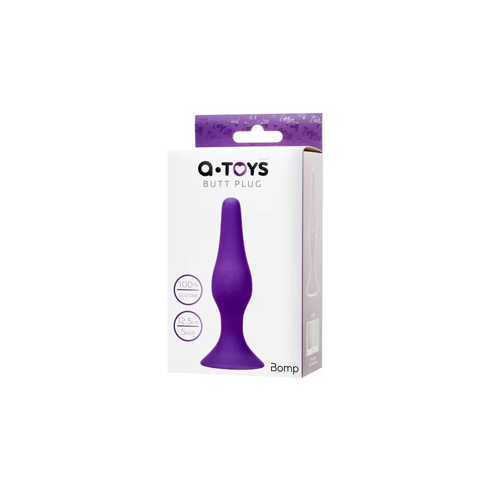 A-Toys by TOYFA Silikon Anal Plug Mor 12,5 cm thumbnail 6