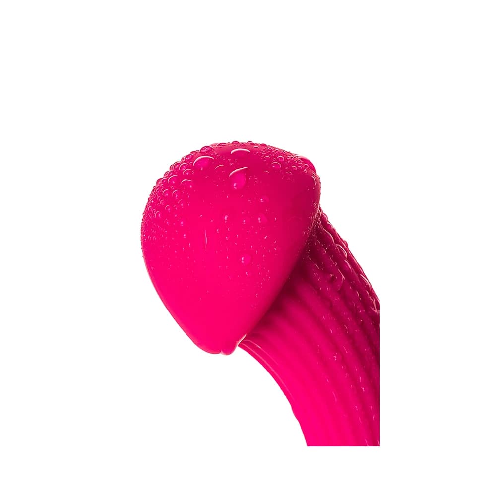 A-Toys by TOYFA Pembe 20 cm Kadifemsi Silikon G Noktası Uyarıcı 20 Modlu Vibratör thumbnail 13