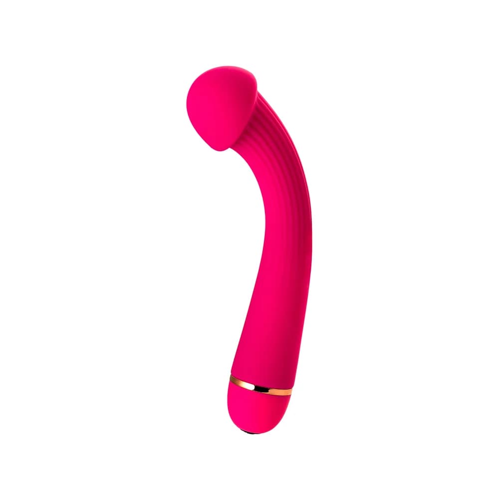 A-Toys by TOYFA Pembe 20 cm Kadifemsi Silikon G Noktası Uyarıcı 20 Modlu Vibratör thumbnail 4