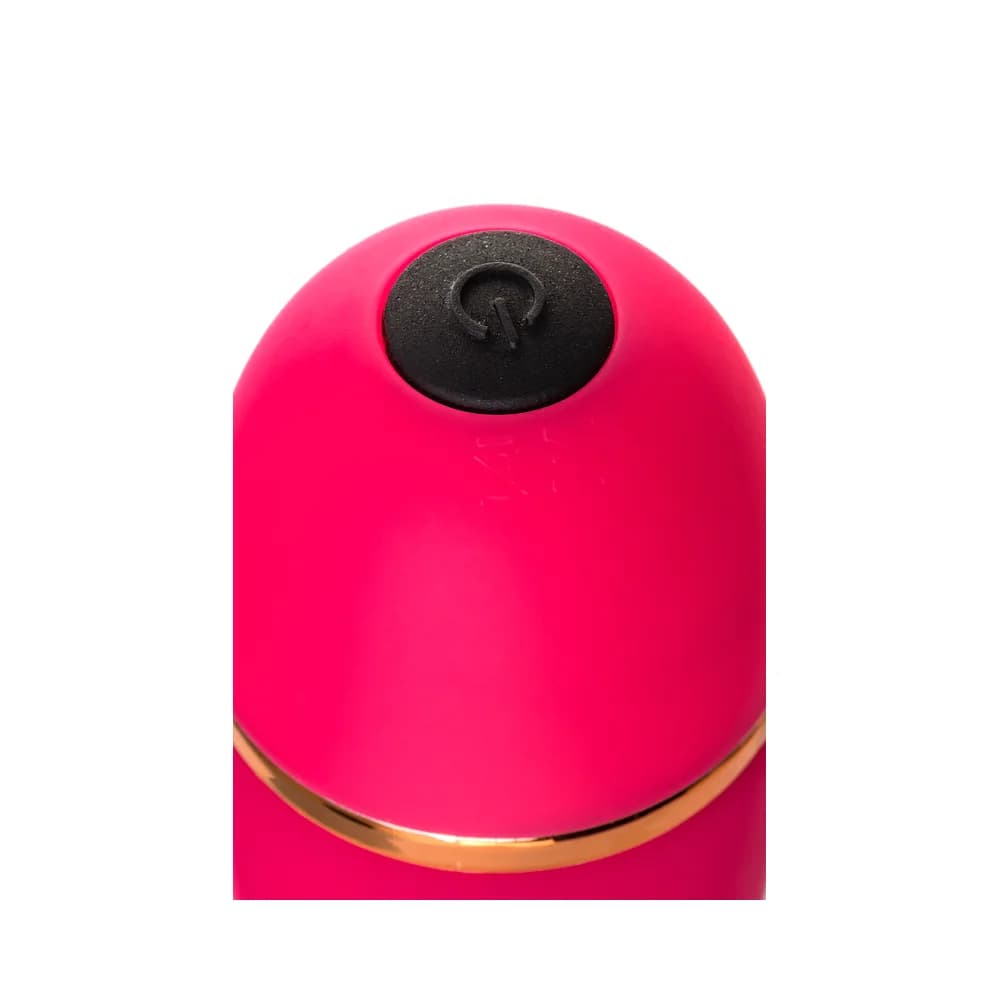 A-Toys by TOYFA Pembe 20 cm Kadifemsi Silikon G Noktası Uyarıcı 20 Modlu Vibratör thumbnail 10