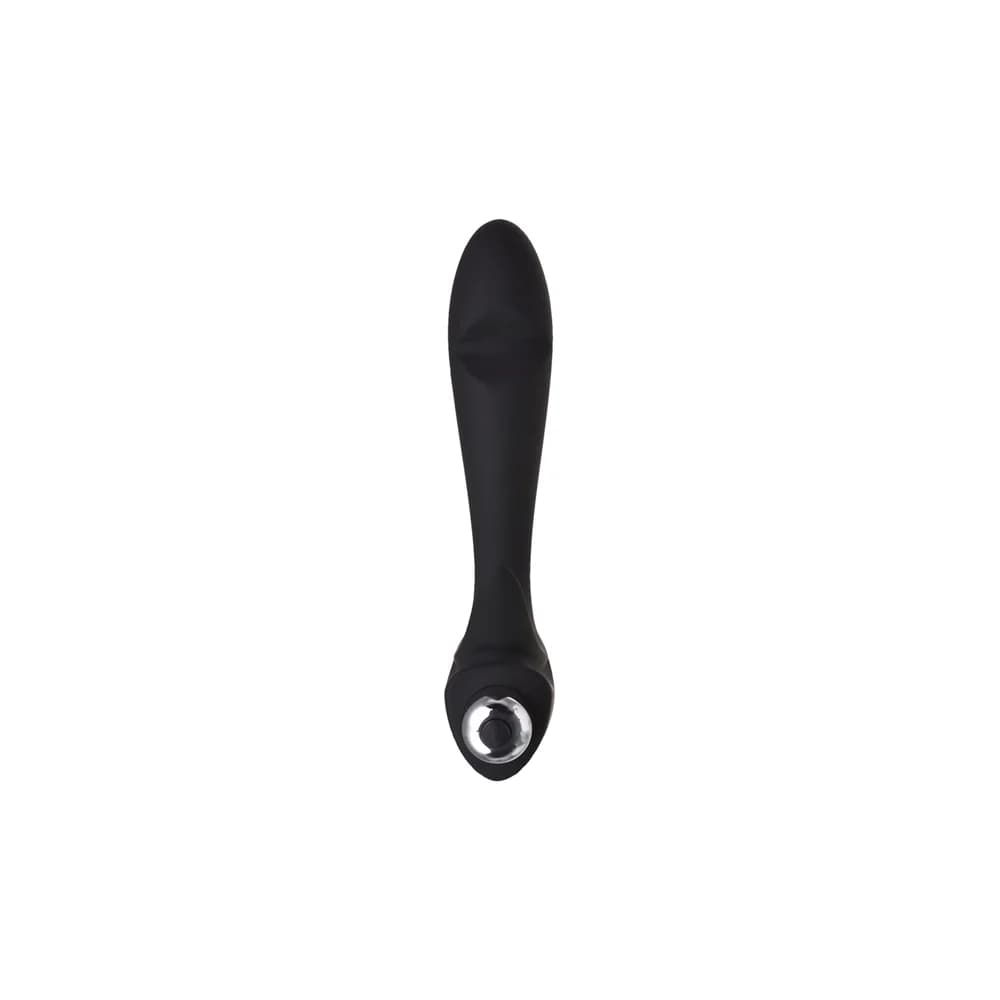Erotist First Silikon Siyah 14.4 cm Titreşimli Anal Plug ve Prostat Masaj Aleti thumbnail 2