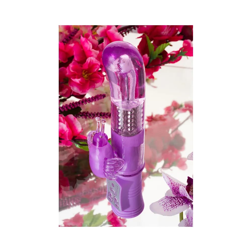 A-Toys by TOYFA High-Tech Rotasyonlu ve Klitoral Uyarıcılı Mor Vibratör 22,4 cm thumbnail 16