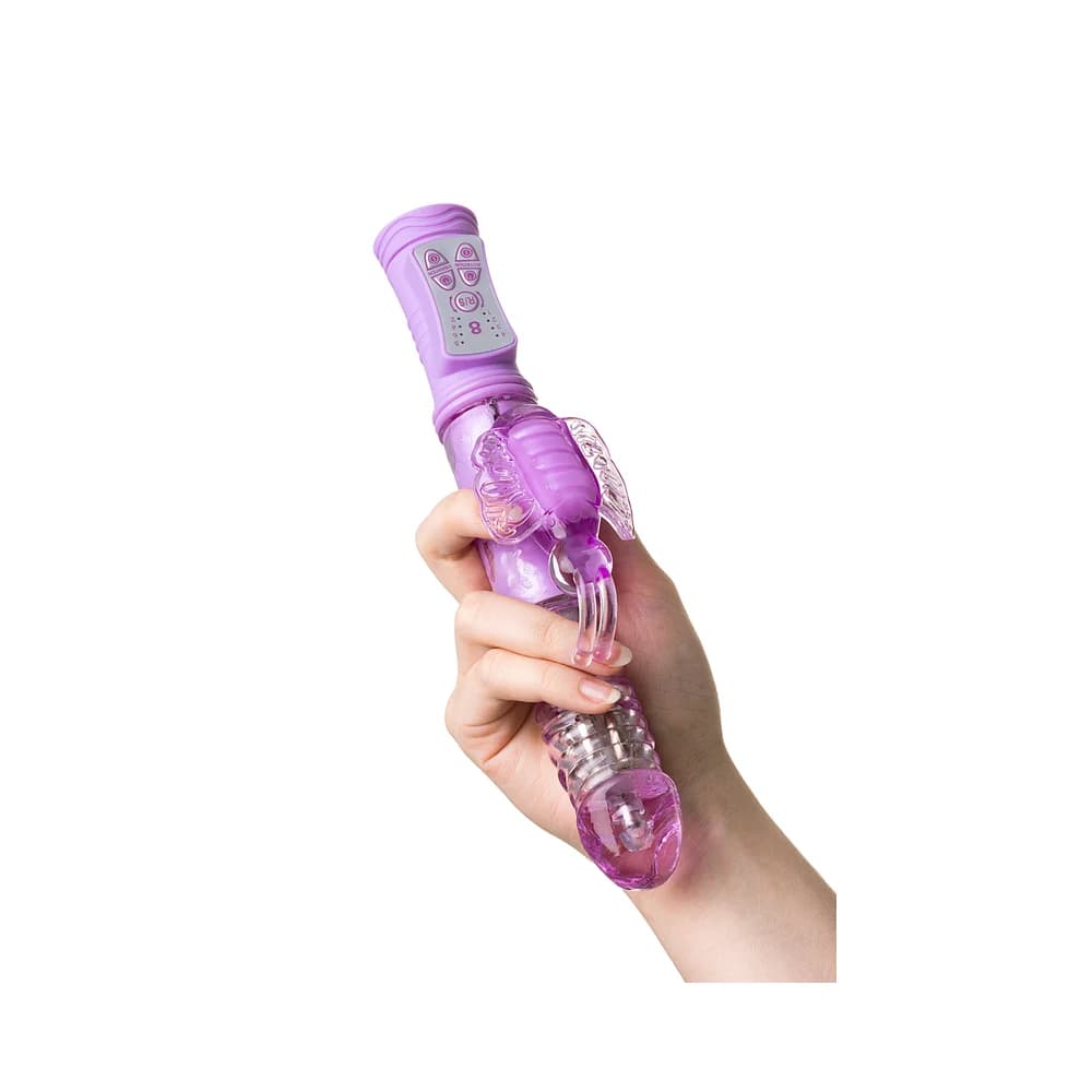 A-Toys by TOYFA Serk High-Tech Klitoral Uyarıcı Vibratör, Mor, 24.5 cm thumbnail 8