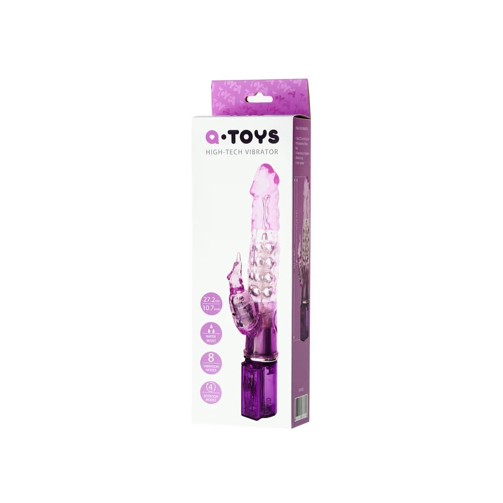 A-Toys by TOYFA High-Tech Klitoral Uyarıcı Vibratör - 26,5 cm Mor thumbnail 7