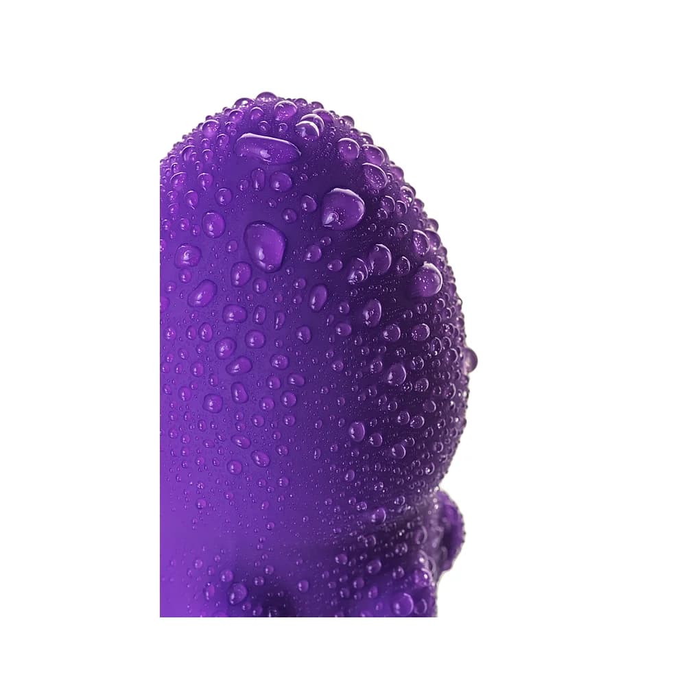 A-Toys by TOYFA 17 cm Silikon Güçlü Titreşimli Mor Vibratör thumbnail 11