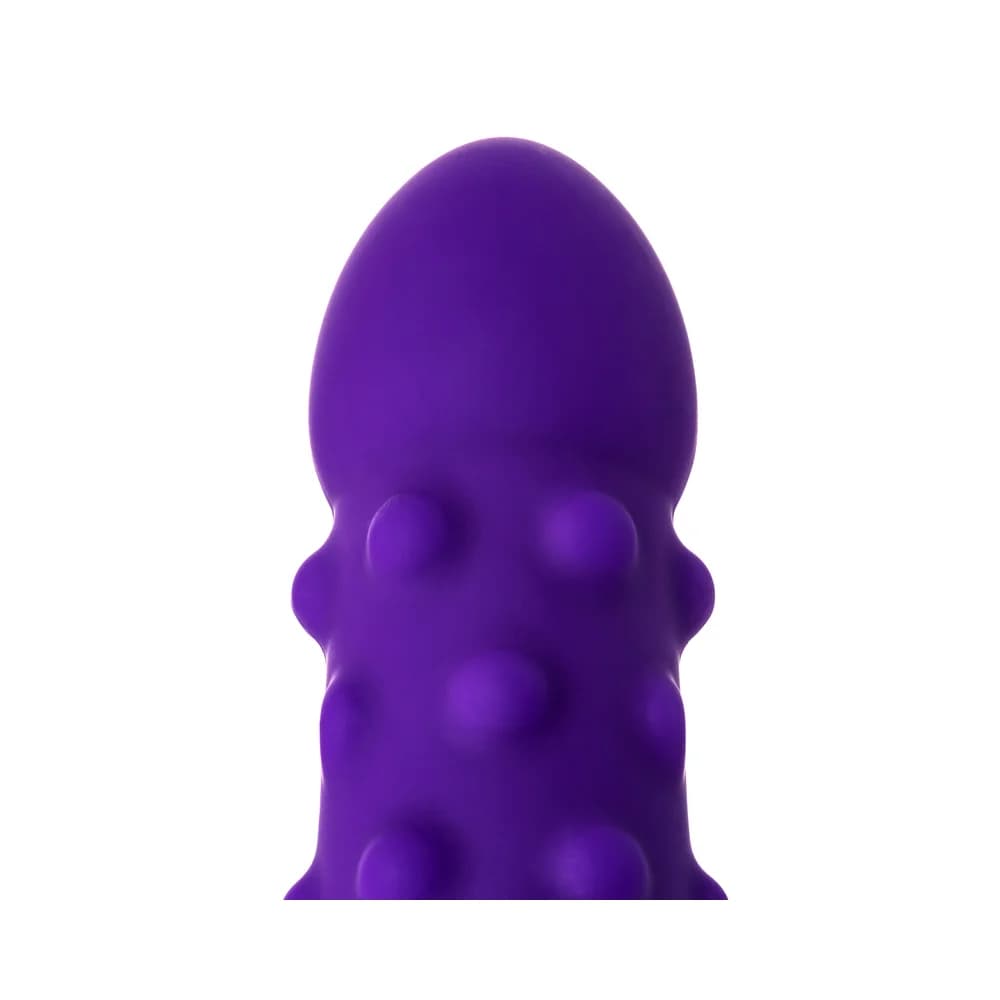 A-Toys by TOYFA 17 cm Silikon Güçlü Titreşimli Mor Vibratör thumbnail 8