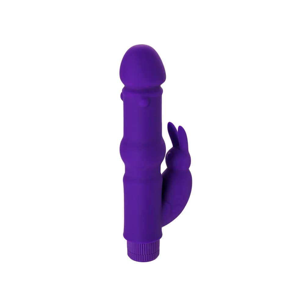 A-Toys by TOYFA 18 cm Ergonomik Silikon Vibratör - Mor thumbnail 5