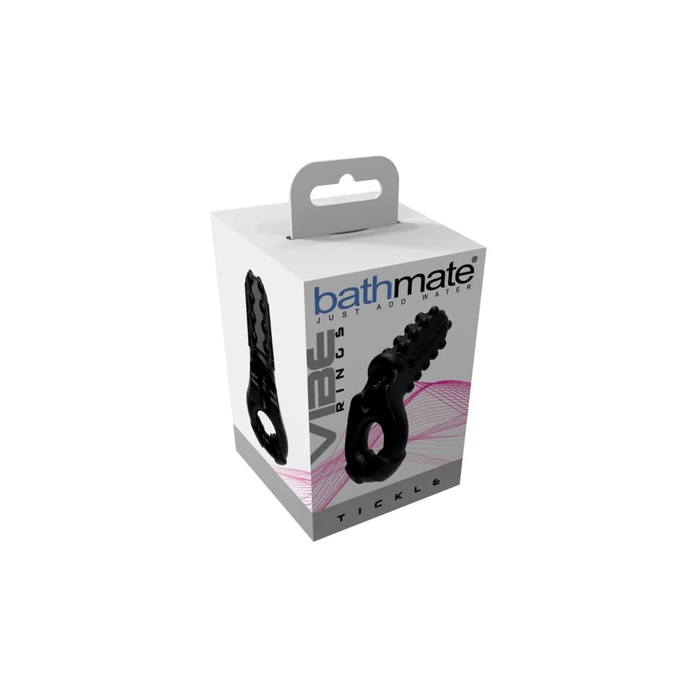 Bathmate Tickle Titreşimli Siyah Penis Halkası Ø5 cm thumbnail 6