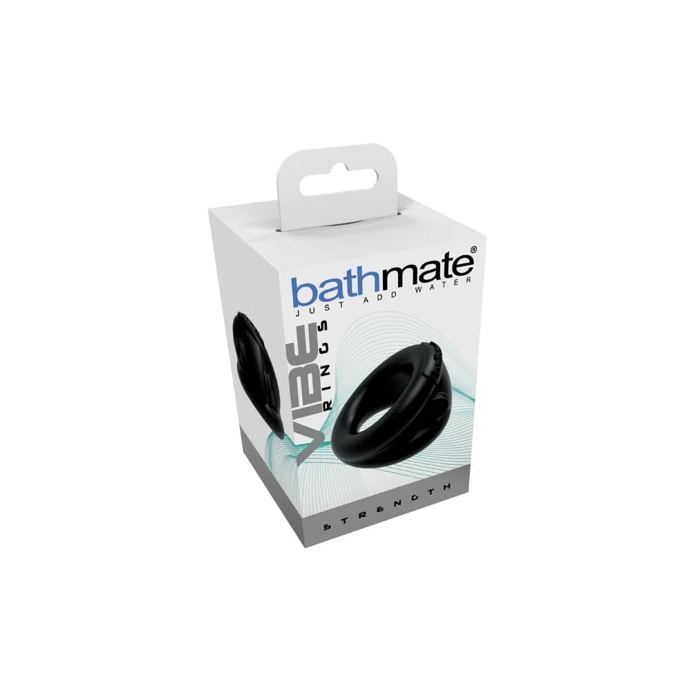 Bathmate Strength Titreşimli Siyah Penis Halkası Ø5 cm thumbnail 5