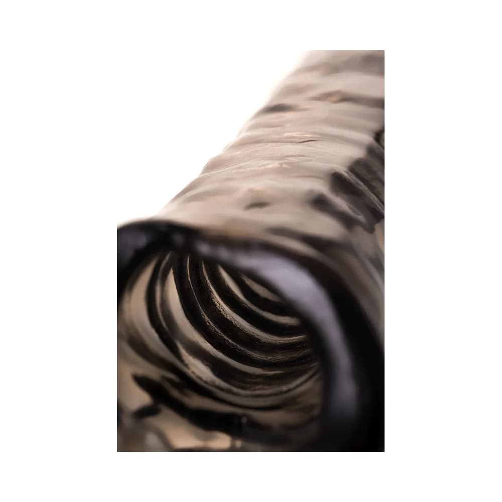 XLover by Toyfa TPE Siyah Şeffaf Boyut Arttırıcı ve Geciktirici Penis Kılıfı 22.5 cm thumbnail 9