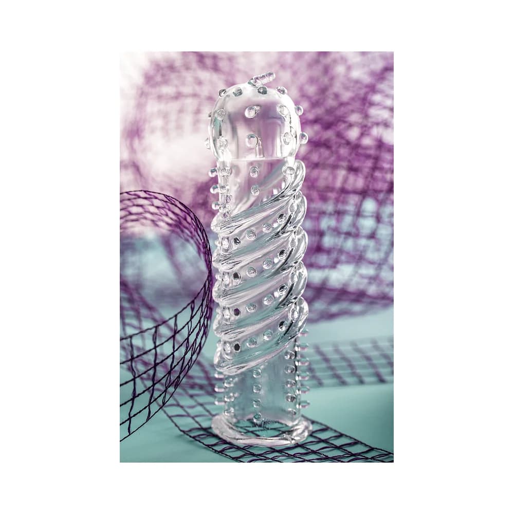 A-Toys by TOYFA Şeffaf TPR 15.3 cm Esnek Penis Uzatıcı ve Kılıf thumbnail 10