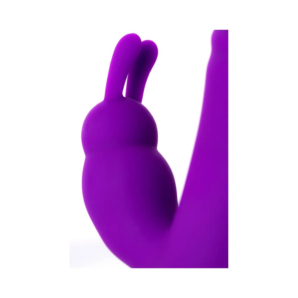 Jos Taty 12 Boncuklu Mor Silikon Klitoral Uyarıcı ve Masaj Vibratörü 21.5 cm thumbnail 11